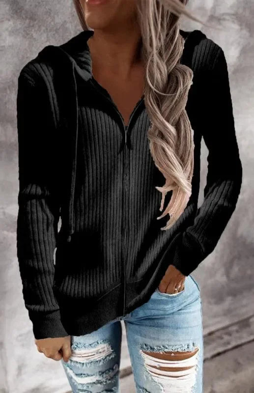 Women's hoodie Casual Hoodie Hoodie Long Sleeve Cardigan-Women Hoodie-LeStyleParfait