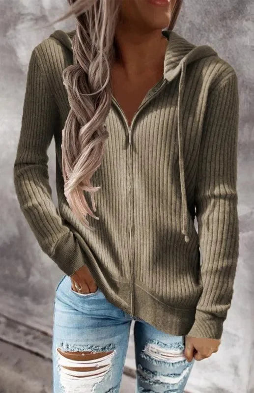 Women's hoodie Casual Hoodie Hoodie Long Sleeve Cardigan-Women Hoodie-LeStyleParfait